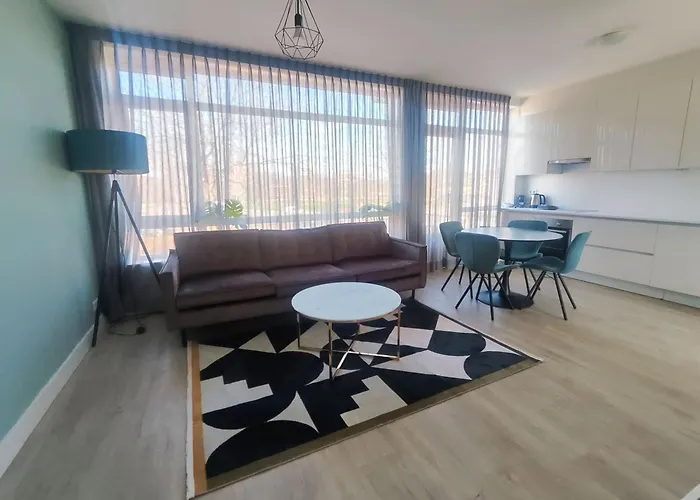 K50163 Modern Apartment Near The Center And Free Parking